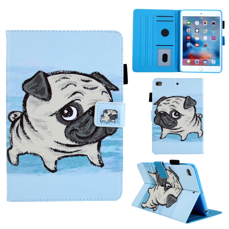 

Animal Series Horizontal Flip Leather Case for iPad Mini1 / 2 / 3 / 4, with Holder & Sleep / Wake-up Function & Pen Slot(Dog Pattern)