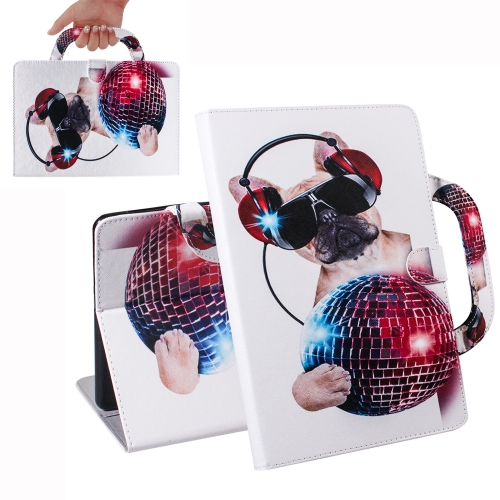 

Fashion Dog Pattern Horizontal Flip Leather Case for iPad Mini(2019) / Mini 1 / 2 / 3 / 4 with Holder & Card Slot & Wallet