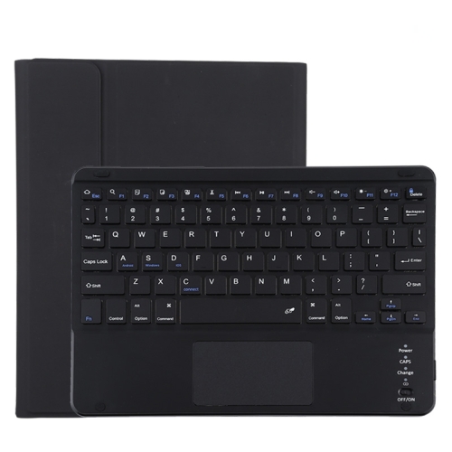 

TG11BC Detachable Bluetooth Black Keyboard Microfiber Leather Protective Case for iPad Pro 11 inch (2020), with Touchpad & Pen Slot & Holder (Black)