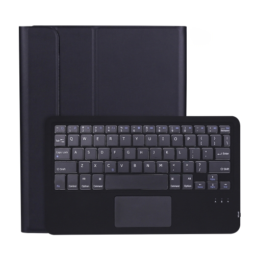 

A11B-A 2020 Ultra-thin ABS Detachable Bluetooth Keyboard Protective Case for iPad Pro 11 inch (2020), with Touchpad & Pen Slot & Holder (Black)