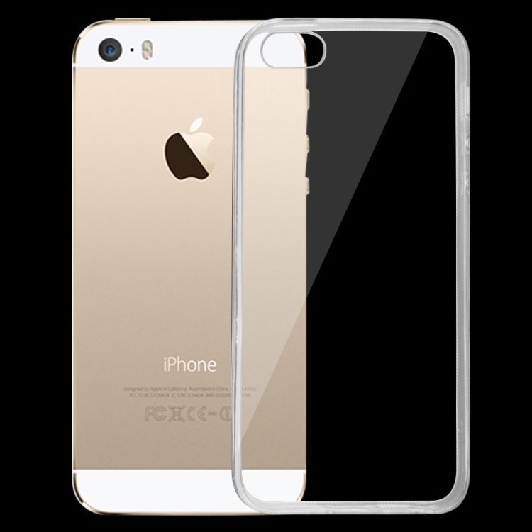 

for iPhone SE & 5s & 5 Ultra-thin Transparent TPU Protective Case
