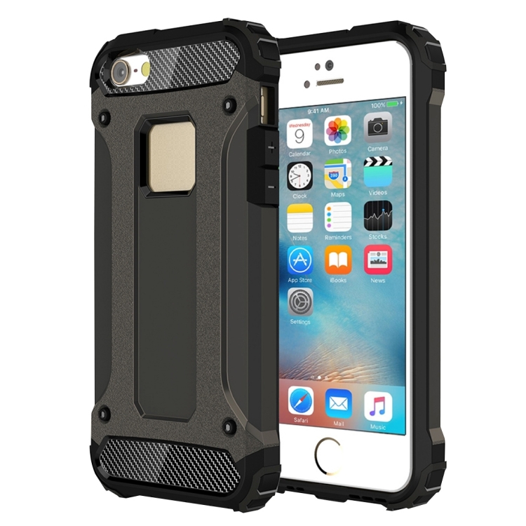 

Tough Armor TPU + PC Combination Case for iPhone SE & 5 & 5s(Bronze)