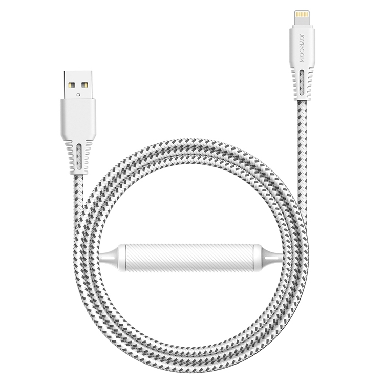 

JOYROOM S-T507 TPE 2500mAh USB to 8 Pin Data Sync Charging Cable, For iPhone X / iPhone 8 & 8 Plus / iPhone 7 & 7 Plus / iPhone 6 & 6s / iPhone 6 Plus & 6s Plus