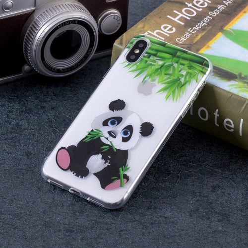 

Panda Pattern Soft TPU Case for iPhone X / XS