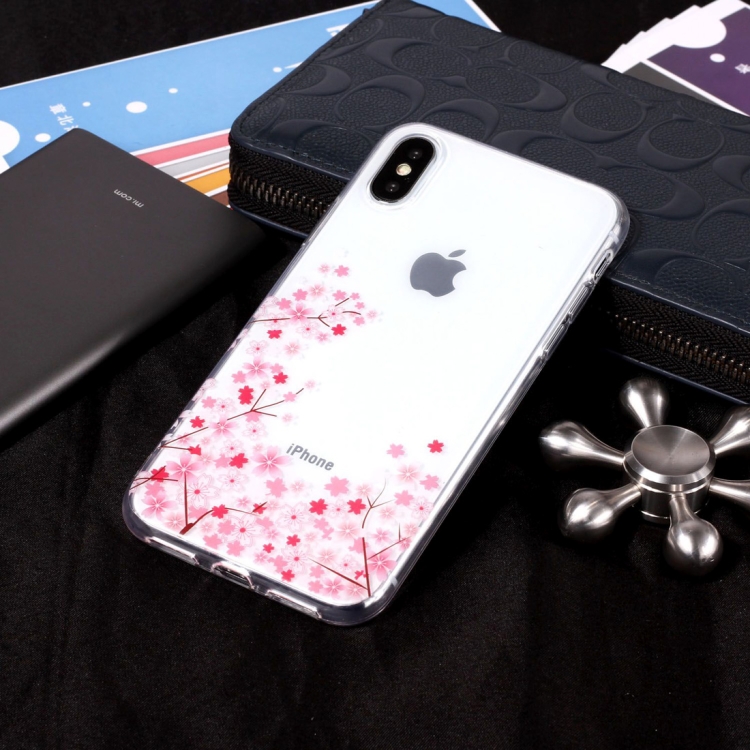 

Sakura Pattern TPU Case for iPhone X / XS