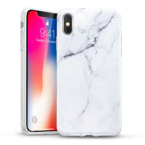 

ESR Marble Series PET+TPU Protective Case for iPhone X(White)