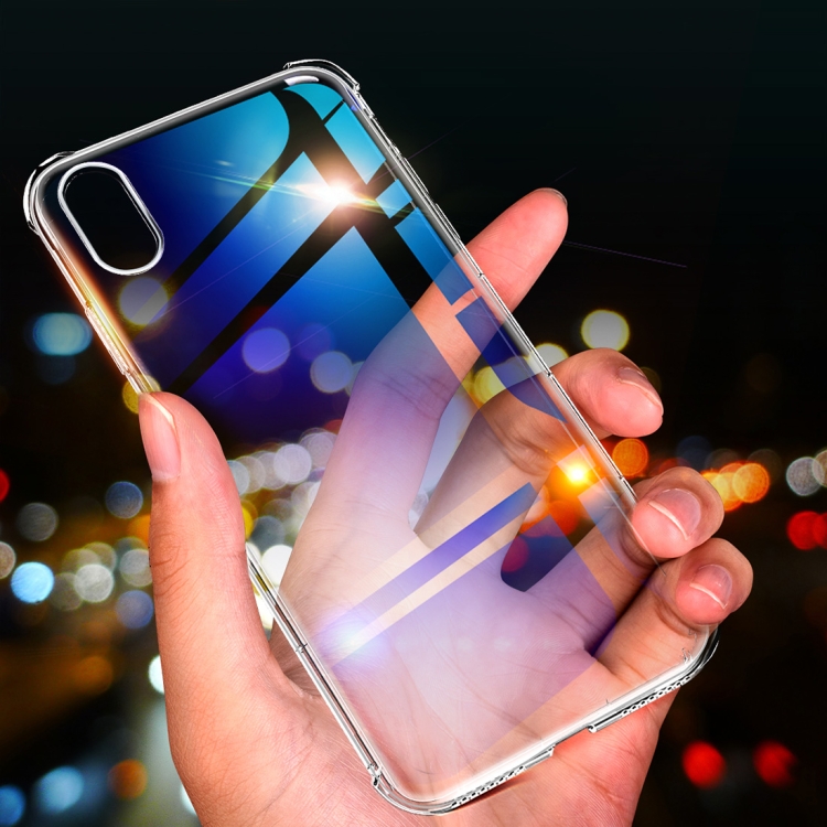 

ROCK Fence S Series Slim TPU Protective Case for iPhone XS / X(Transparent)