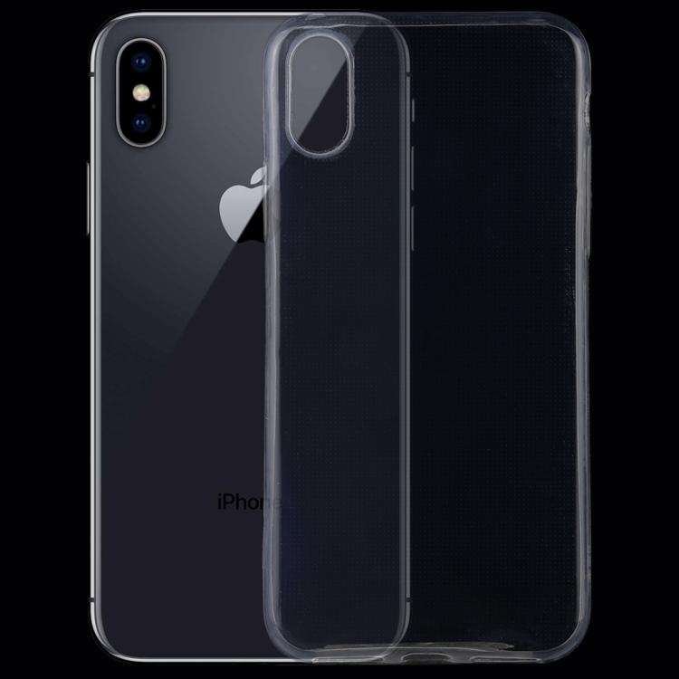 

TPU Ultra-thin Transparent Case for iPhone X / XS(Transparent)