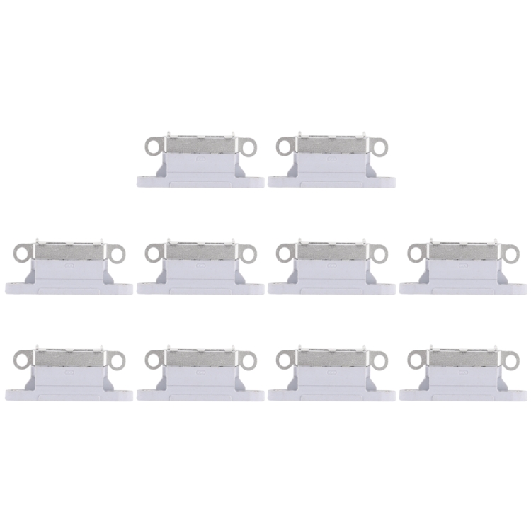 

10 PCS Charging Port Connector for iPhone X(Grey)