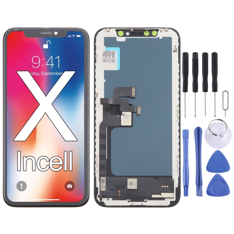 

Digitizer Assembly(LCD + Frame + Touch Pad) for iPhone X(Black)