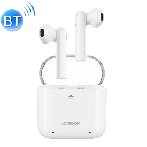 

JOYROOM JR-T02 TWS Bluetooth 4.2 + EDR Earphone with Charging Box, For iPhone, Galaxy, Huawei, Xiaomi, HTC and Other Smartphones(White)