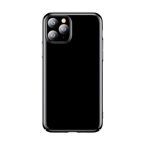 

For iPhone 11 Pro Max TOTUDESIGN Wind Series Shockproof Electroplating PC Protective Case (Black)