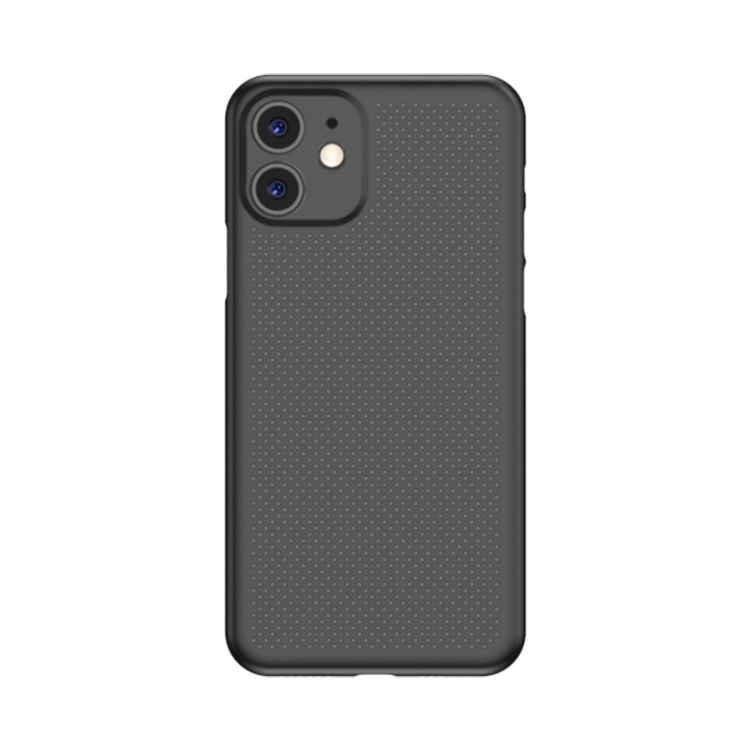 

For iPhone 11 TOTUDESIGN Soft Fiber Series Shockproof PP Protective Case (Black)