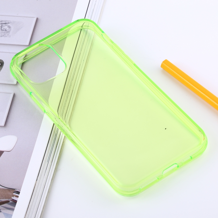 

Shockproof Solid Color TPU Protective Case for iPhone 11 Pro (Green)