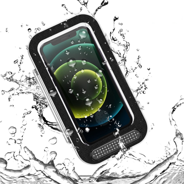 

Bathroom Waterproof Phone Case for iPhone 12 / 11 / X / 8 / 7 Series, 5.5-7.0 inch Cellphones (Transparent)