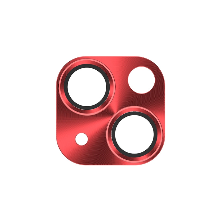 

TOTUDESIGN AB-160 Armor Series Aluminum Alloy + Tempered Glass Integrated Lens Film for iPhone 13 / 13 mini (Red)