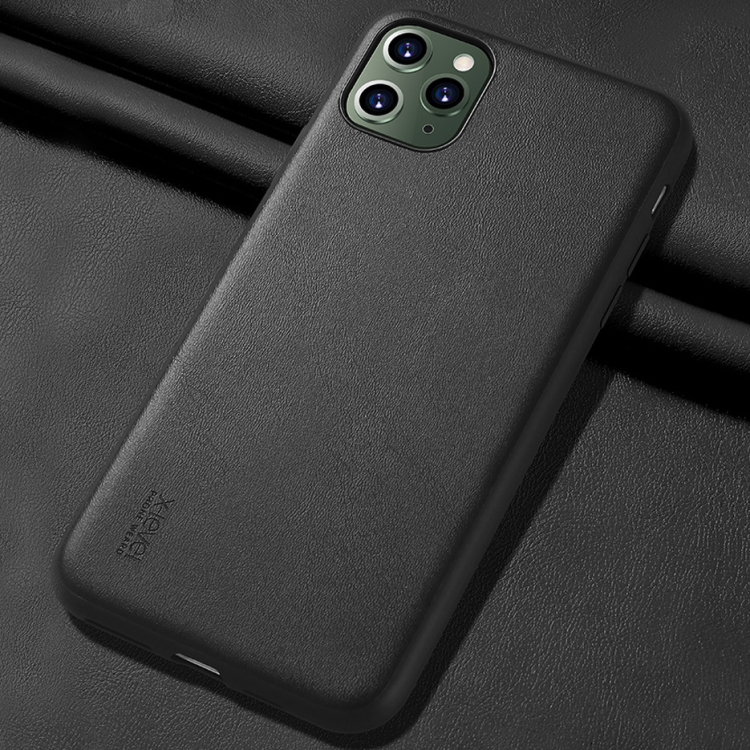 

X-level For iPhone 11 Pro Max Plain Series Shockproof Protective Case(Black)