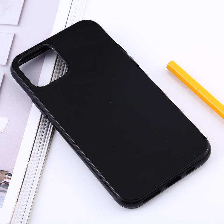 

Shockproof Solid Color TPU Protective Case for iPhone 11 (Black)