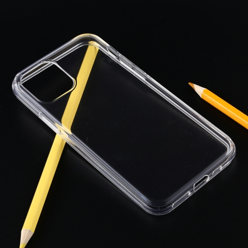 

Shockproof Solid Color TPU Protective Case for iPhone 11 (Transparent)