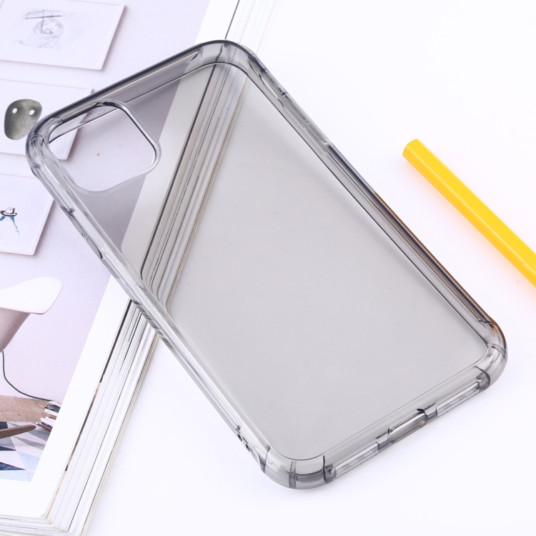 

Shockproof Thick Transparent TPU Protective Case for iPhone 11 (Grey)
