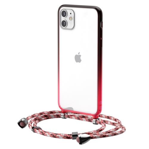 

Baseus ARAPIPH61S-YS09 For iPhone 11 6.1 inch Element Crossbody Protective Case With Retractable Lanyard(Red)