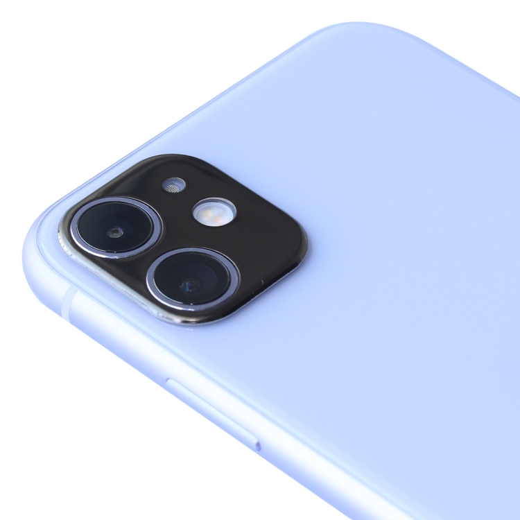

Aluminum Alloy Camera Lens Protector for iPhone 11(Black)