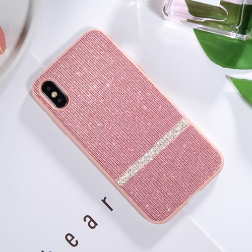 

SULADA Glitter Powder Diamond TPU Case for iPhone XS Max (Pink)