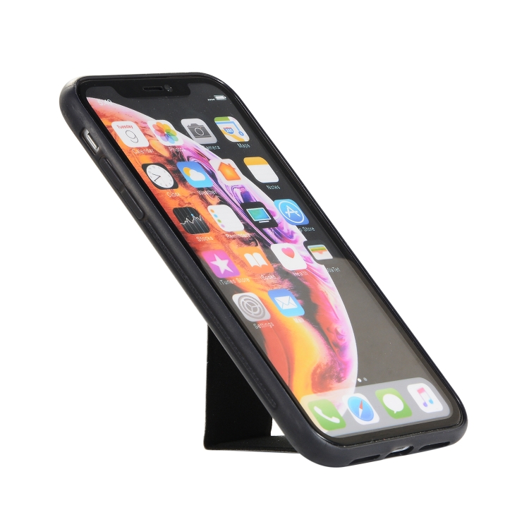 

Full Coverage Shockproof Case for iPhone XS Max, with Holder (Black)