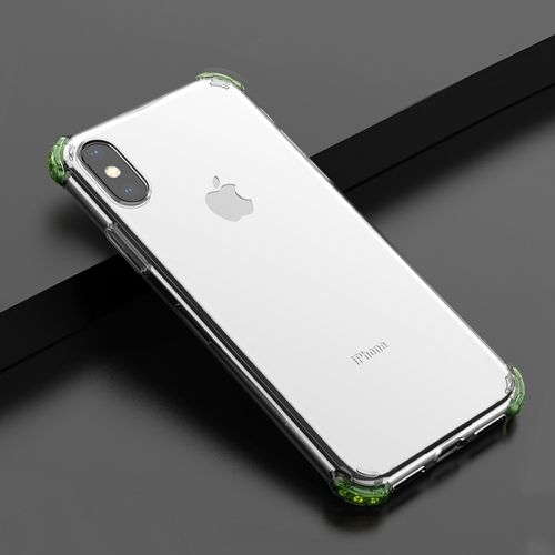 

Hoco Ice Shield Series Four-corner Anti-collision Airbag Design TPU Case for iPhone XS Max (Transparent)