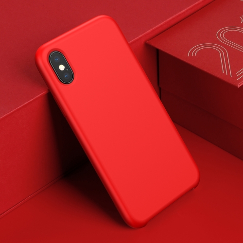 

Baseus Primary Liquid Silicone Soft Protective Case for iPhone XS Max(Red)