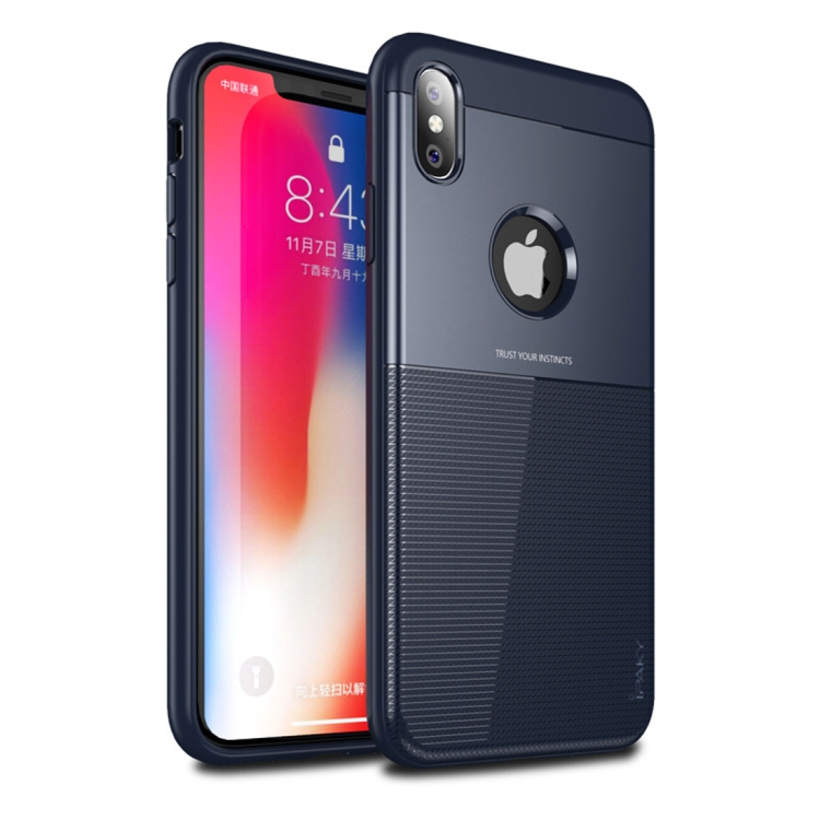 

Droppoof TPU + PC Protective Case for iPhone XS Max(Blue)