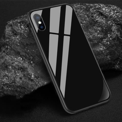 

SULADA Shockproof Aviation Aluminum Metal Frame + Nano Glass + TPU Case for iPhone XS Max(Black)