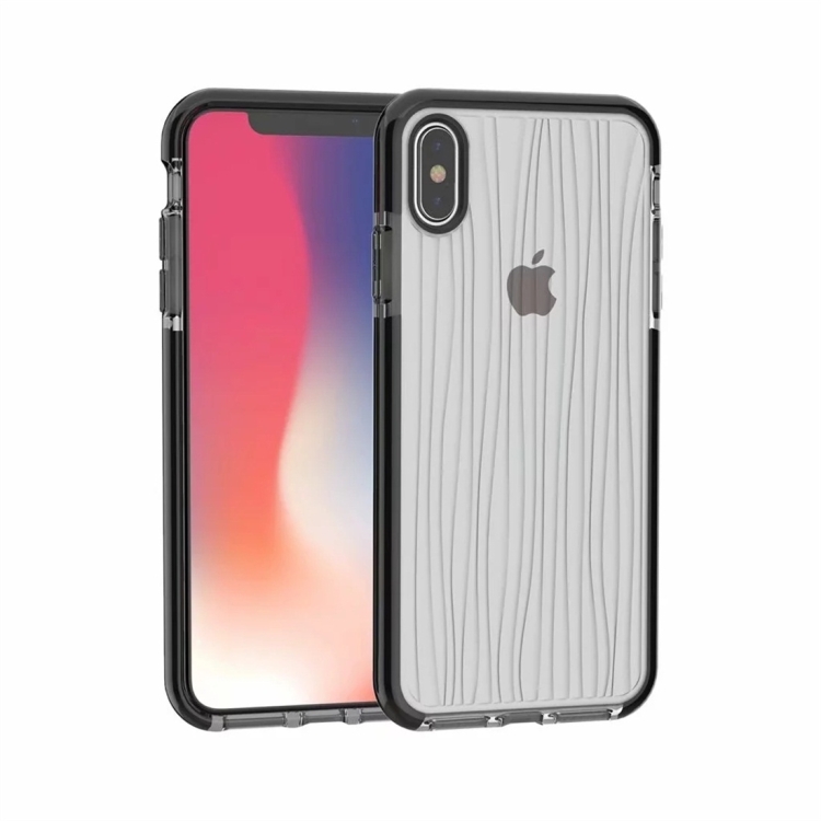 

Ripples Pattern TPU Protective Case for iPhone XS Max(Black)