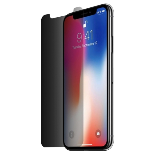 

0.26mm 9H 3D Non-full Screen Highly Transparent Privacy Anti-glare Tempered Glass Film for iPhone 11 Pro Max / XS Max