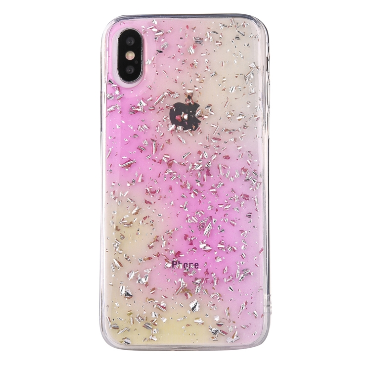 

Gradient Gold Foil Pattern Case for iPhone XS Max