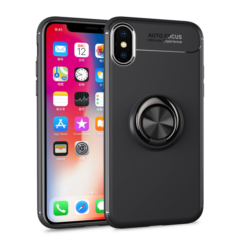 

lenuo Shockproof TPU Case for iPhone XS Max, with Invisible Holder