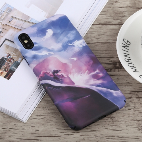 

Luminous Abstract Pattern PC Protective Case for iPhone XS Max