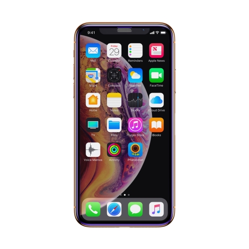 

Baseus 0.3mm Full Screen Curved Edge Anti Blue-ray Cellular Dust Tempered Glass Film for iPhone 11 Pro Max / XS Max