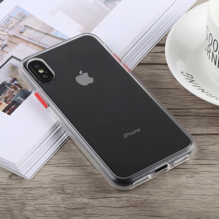 

TOTUDESIGN Gingle Series Shockproof TPU+PC Case for iPhone XS Max (Transparent)