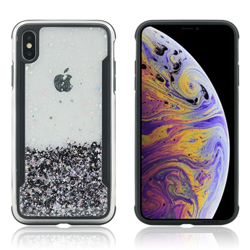 

Carbon Gold Glitter Powder Case for iPhone XS Max (Black)