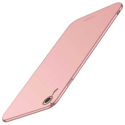 

MOFI Frosted PC Ultra-thin Full Coverage Protective Case for iPhone XR (Rose Gold)