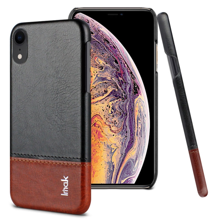 

IMAK Ruiyi Series Concise Slim PU + PC Protective Case for iPhone XR