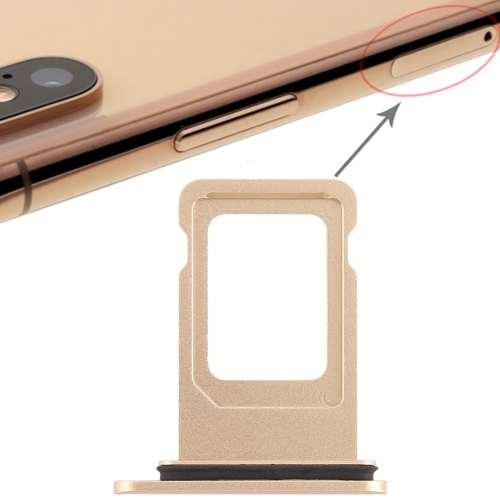 

SIM Card Tray for iPhone XR (Single SIM Card)(Gold)