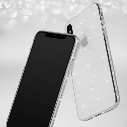 

SULADA Rhombic Texture Diamond TPU Case for iPhone XR (White)