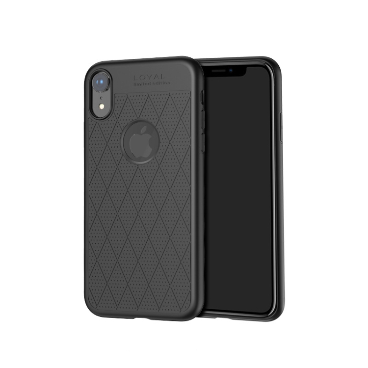 

Hoco Mushang Series Non-slip Anti-fall TPU Case for iPhone XR(Black)