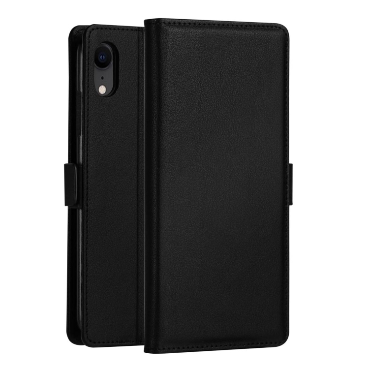 

DZGOGO MILO Series PC + PU Horizontal Flip Leather Case for iPhone XR, with Holder & Card Slot & Wallet(Black)