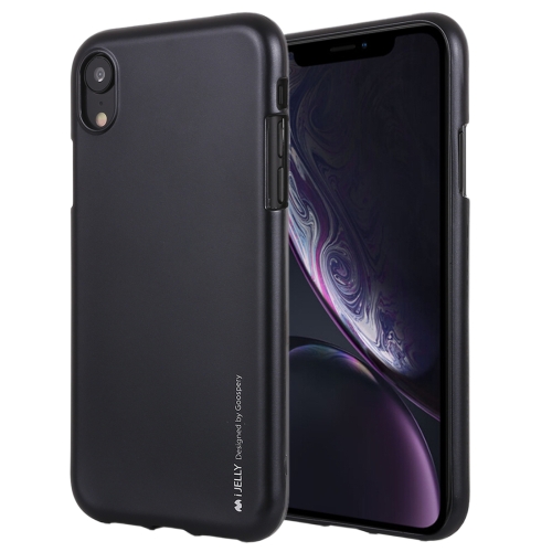 

GOOSPERY JELLY Series Shockproof Soft TPU Case for iPhone XR(Black)