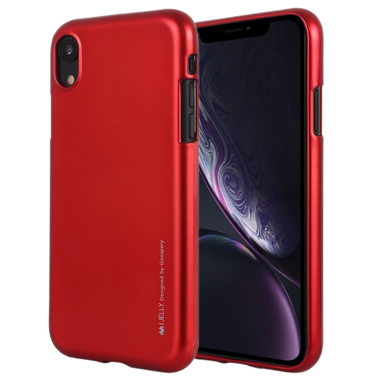 

GOOSPERY JELLY Series Shockproof Soft TPU Case for iPhone XR(Red)