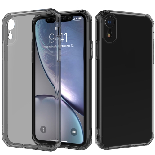 

Shockproof Octagonal Airbag Sound Conversion Hole Design TPU Case for iPhone XR (Black)