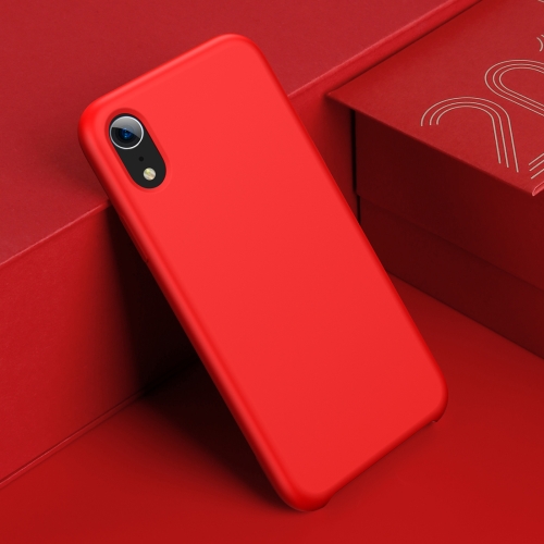 

Baseus Primary Liquid Silicone Soft Protective Case for iPhone XR(Red)